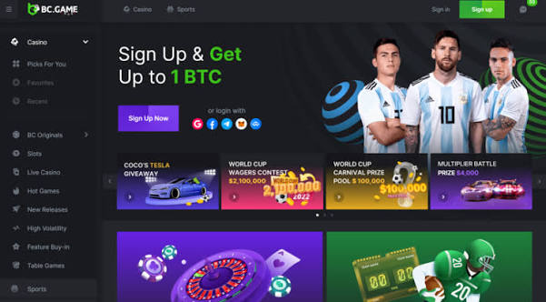 BC GAME Casino Indonesia Platform Terpercaya untuk Pemain Slot dan Kasino Live